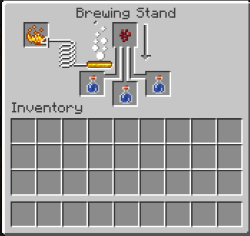 make awkward potion, Potions in Minecraft