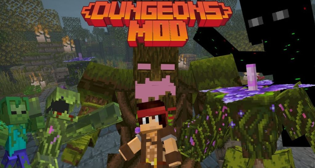 Top 10 Minecraft Mods 1.18.1, Awesome Dungeons Mod