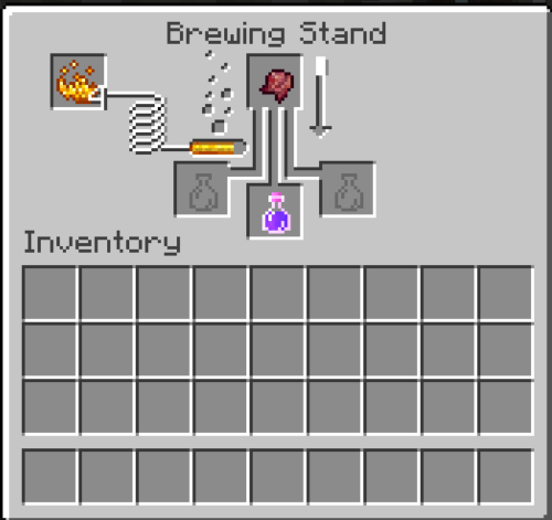 craft potion of invisibility, Potions in Minecraft