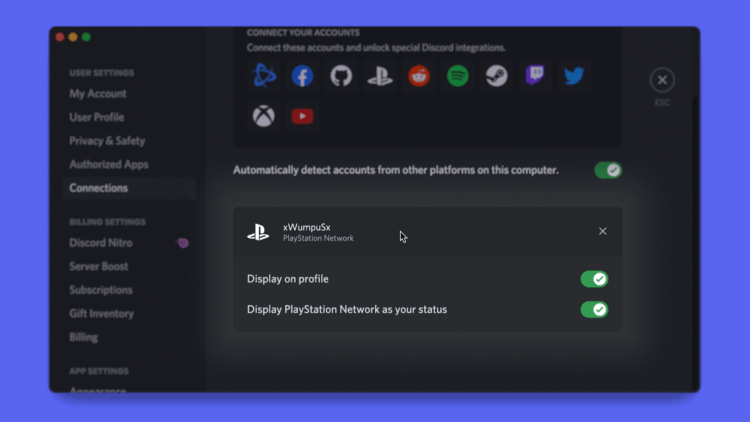 How to Connect Discord With PSN Account account connected with PSN e1643970020727