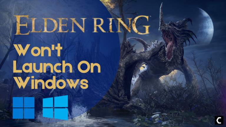 elden ring Wont Launch