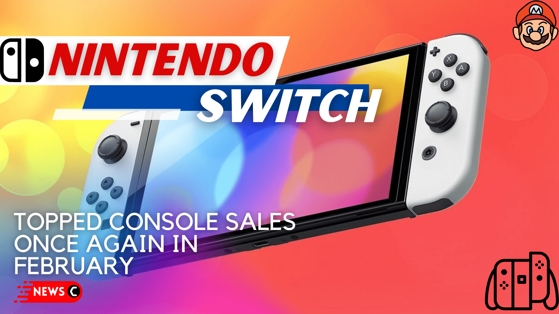 The Nintendo Switch topped console sales once again in February