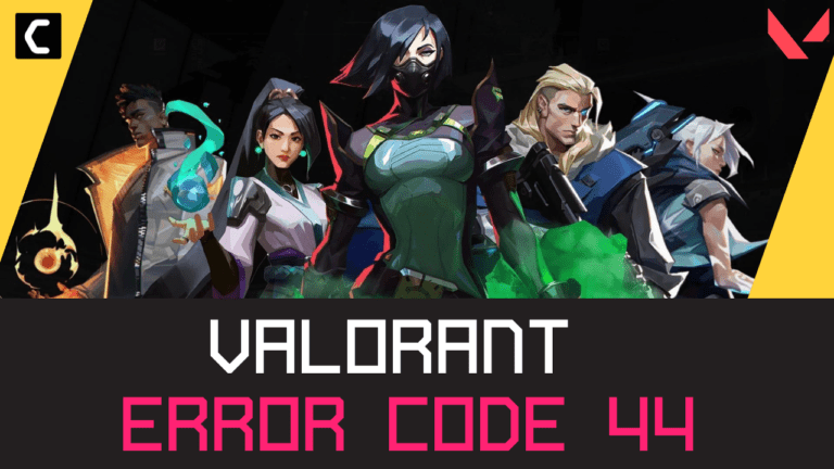 Valorant error code 44