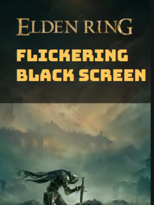 Elden Ring Flickering Black Screen Boxes On PC [Windows 11/10]