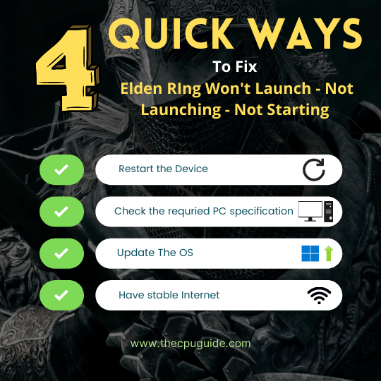 Elden Ring Won't Launch: Not Starting on PC?