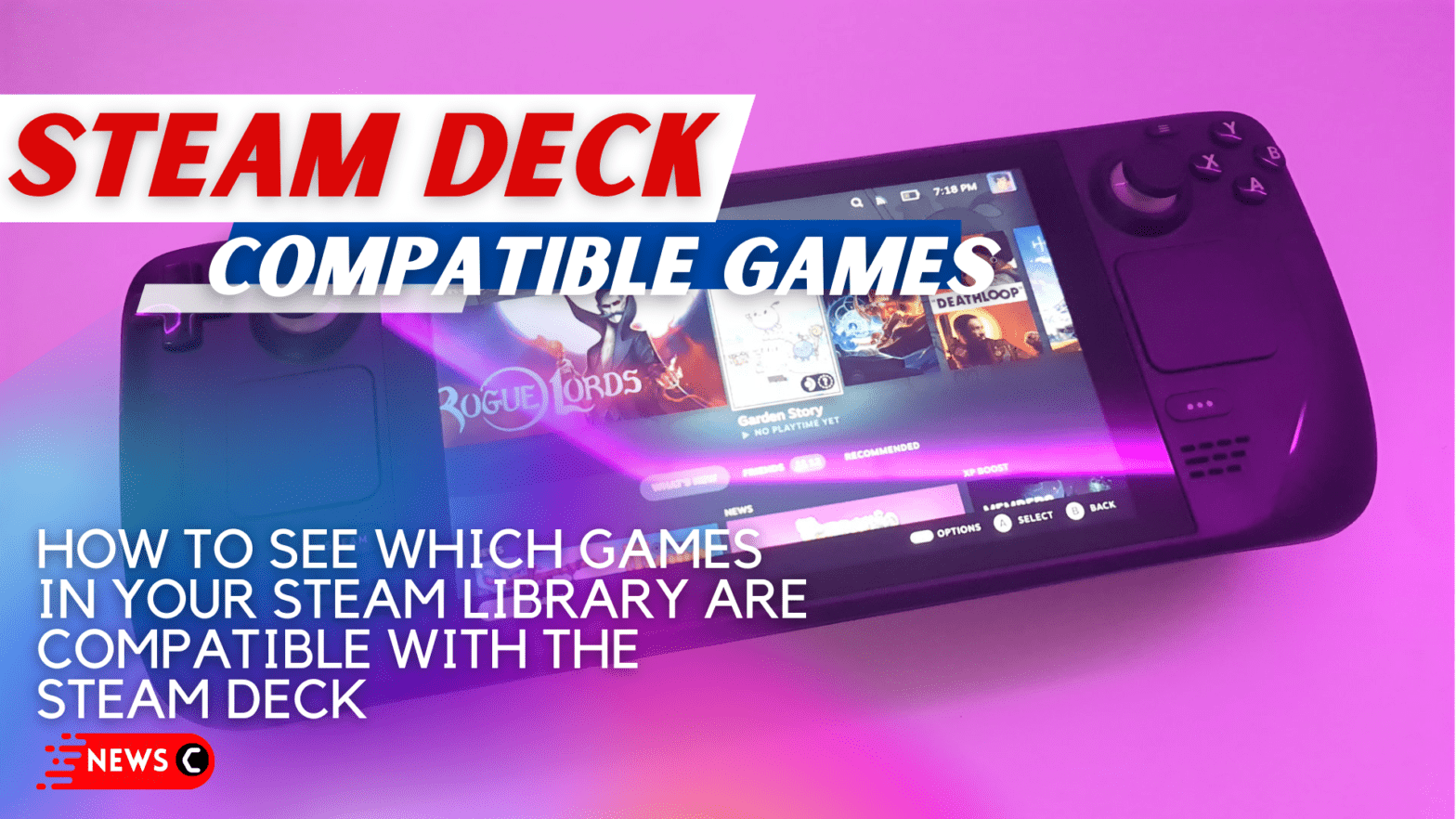 How To See Which Games In Your Steam Library Are Compatible With The Steam Deck