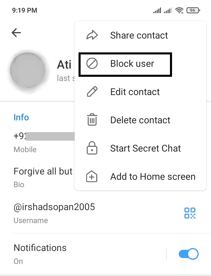 How to Block Someone on Telegram? [iOS/Android/Desktop]