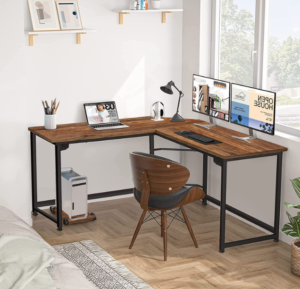 10 Best Gaming Desks Of 2026 Level Up Your Gaming Rig VECELO Corner Computer Desk 300x289 