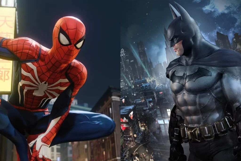 batman vs spiderman 1