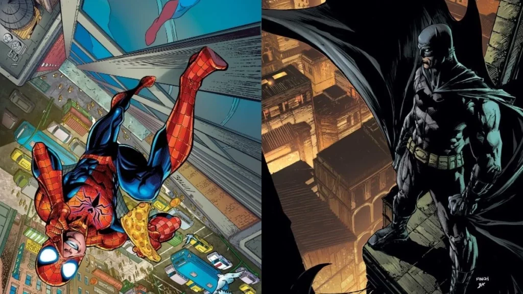 batman vs spiderman