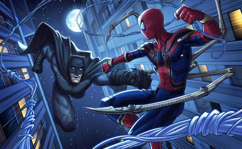 batman vs spiderman 3