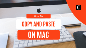 copy and paste on mac