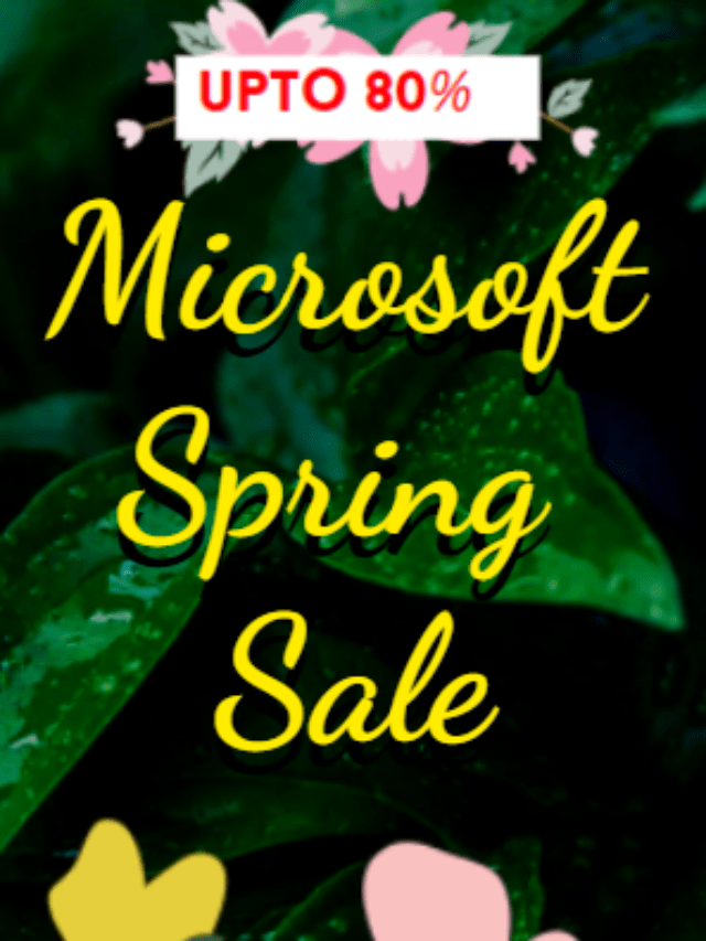 Microsoft Spring Sale: Big Discounts on Laptops, Keyboards, Games and More