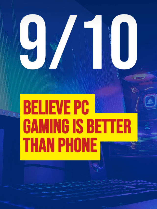 9/10 Believe PC Gaming Offers Better Experience Compared to Mobile: HP report