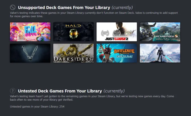 Which Games In Your Steam Library Are Compatible With The Steam Deck?