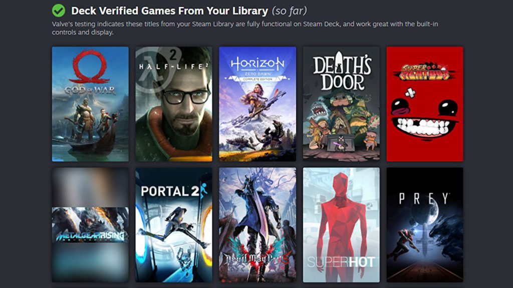 Which Games In Your Steam Library Are Compatible With The Steam Deck?