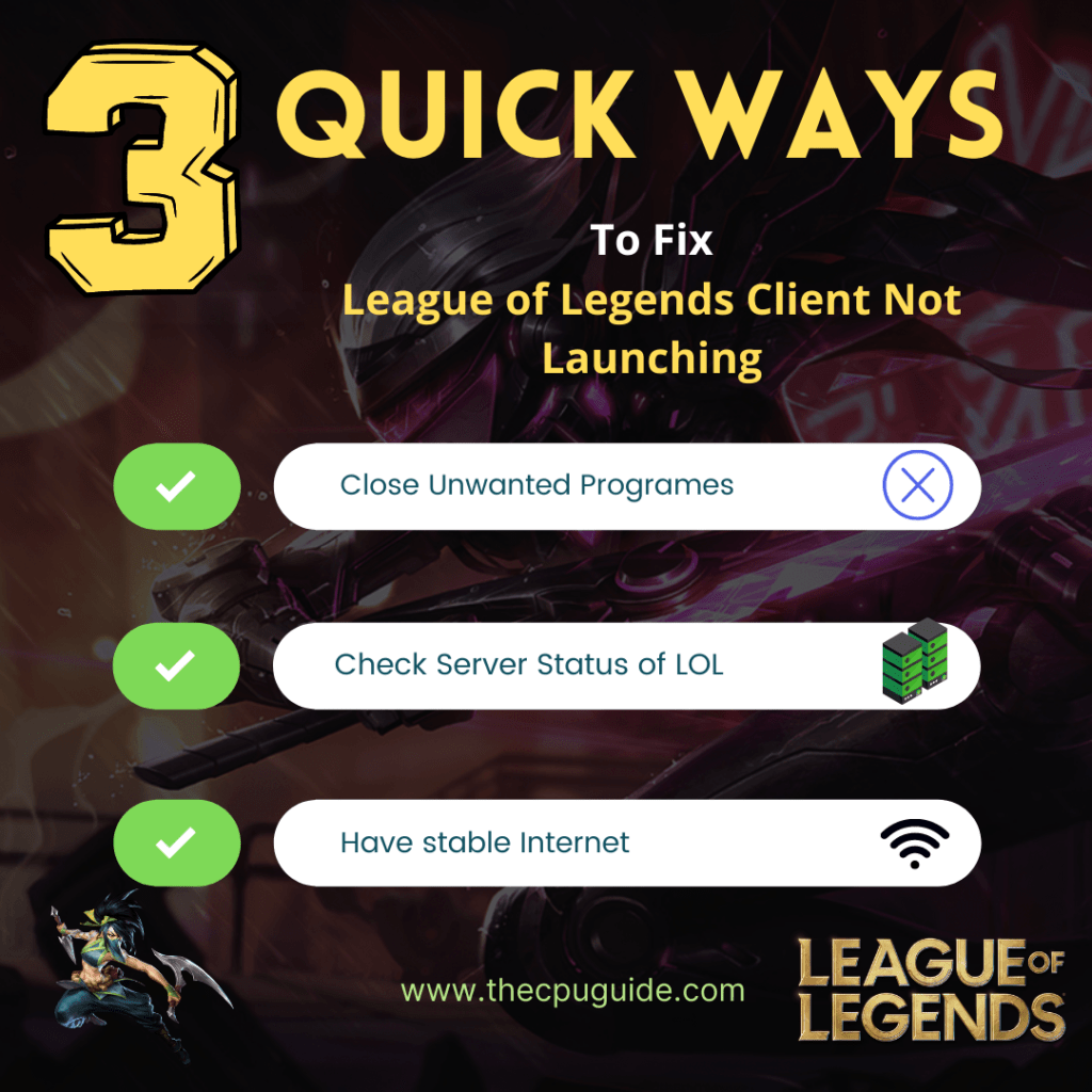 League Of Legends Client Not Launching? Here Are the 7 Best Fixes!
