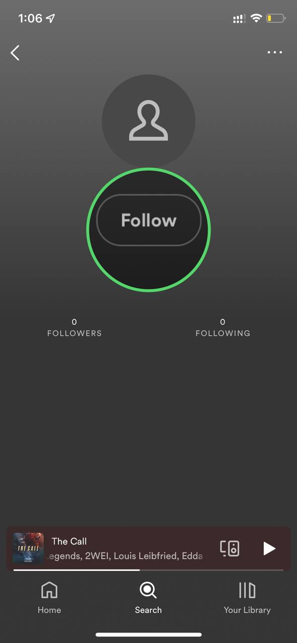 How to Follow Someone On Spotify On iOS