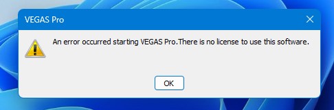 An Error Occurred Starting Vegas Pro On Windows 11/PC [Super Guide]