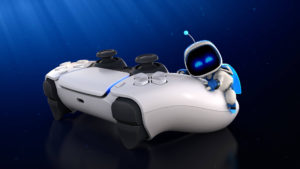 Playstation5 PS5 controller with astro bot for repairing fix blog