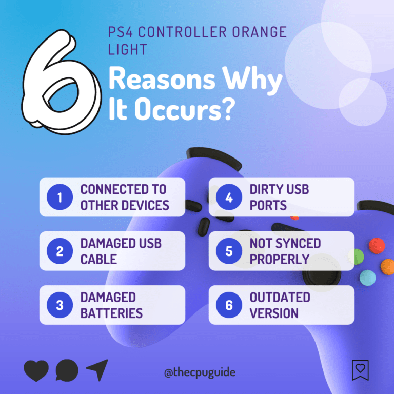 PS4 Controller Blinking Orange Light Here's the Best FIX