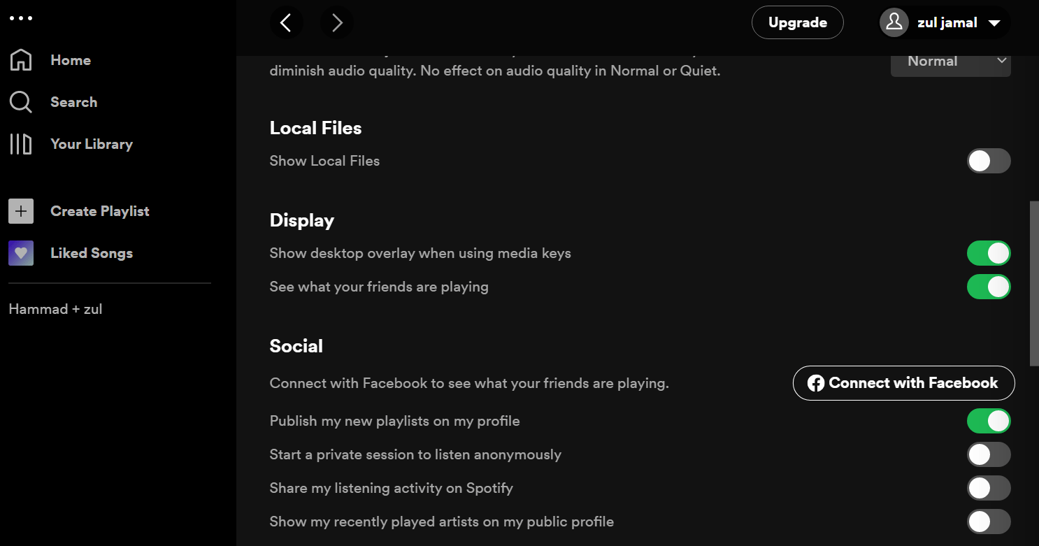 facebook connect