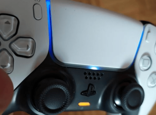 PS5 Controller Light in Blue Color