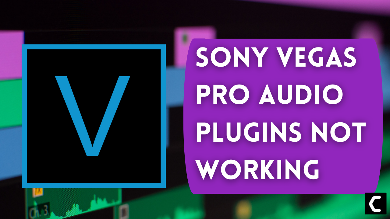 sony vegas audio plugins not working