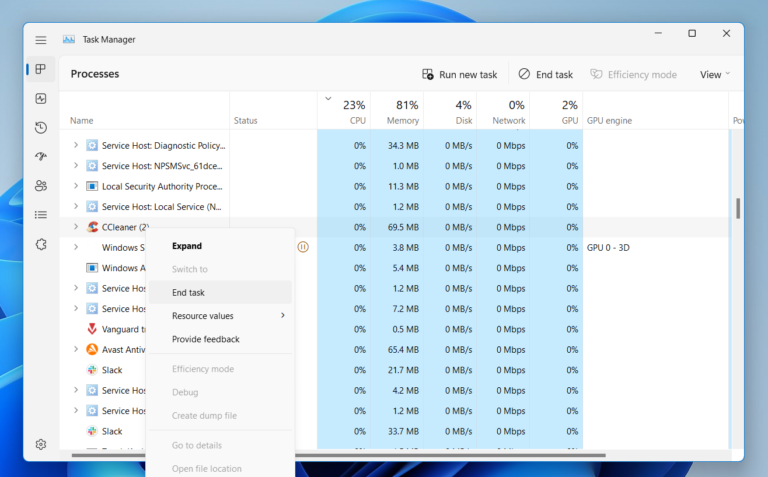 CCleaner Won’t Uninstall On Windows 11/10/8 – TCG