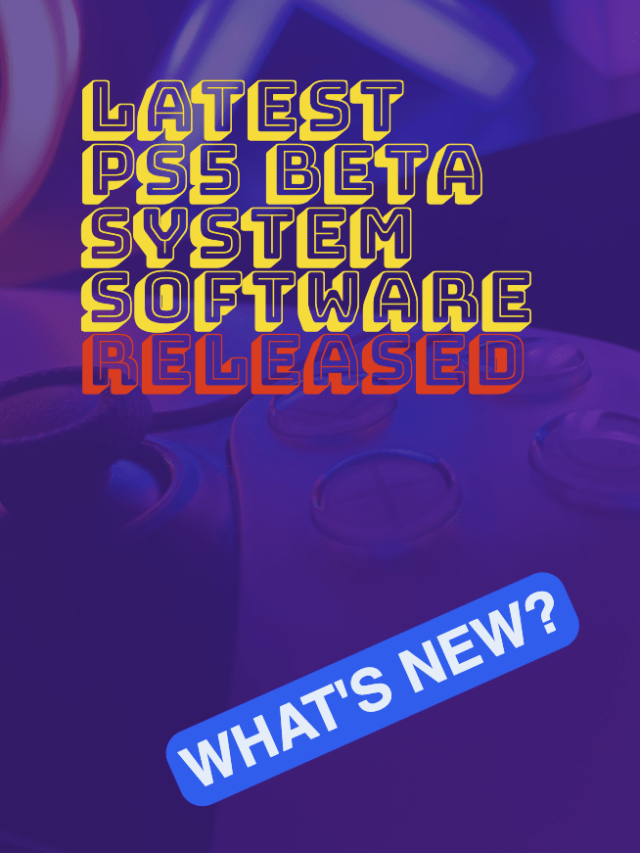 Latest PS5 Beta Includes Much Awaited Feature!