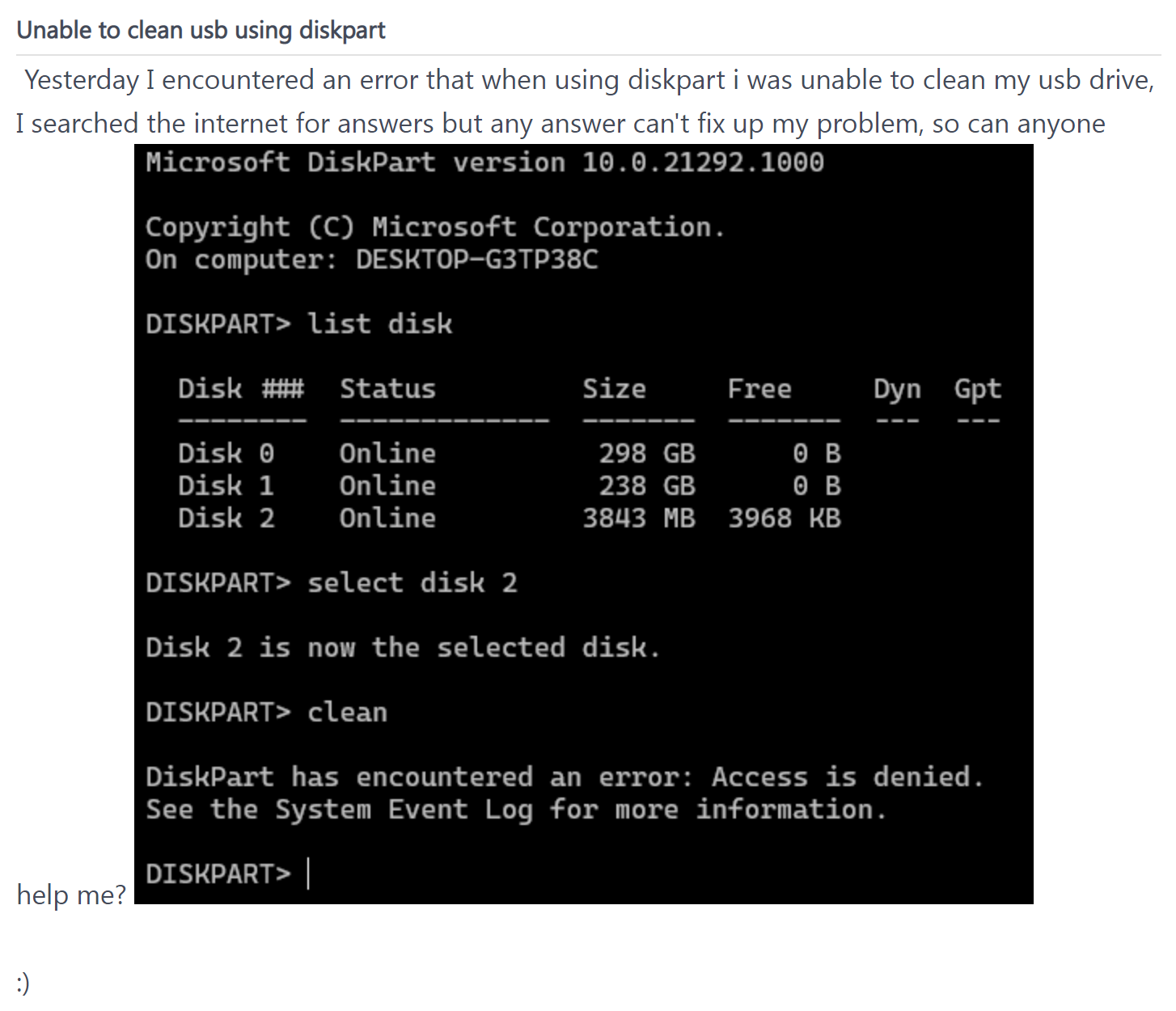 4 Fixes Diskpart Clean Not Working On Windows 11? [2024]
