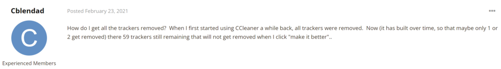 CCleaner Not Cleaning/ Showing Tracking Files? [5 Quick Fixes]
