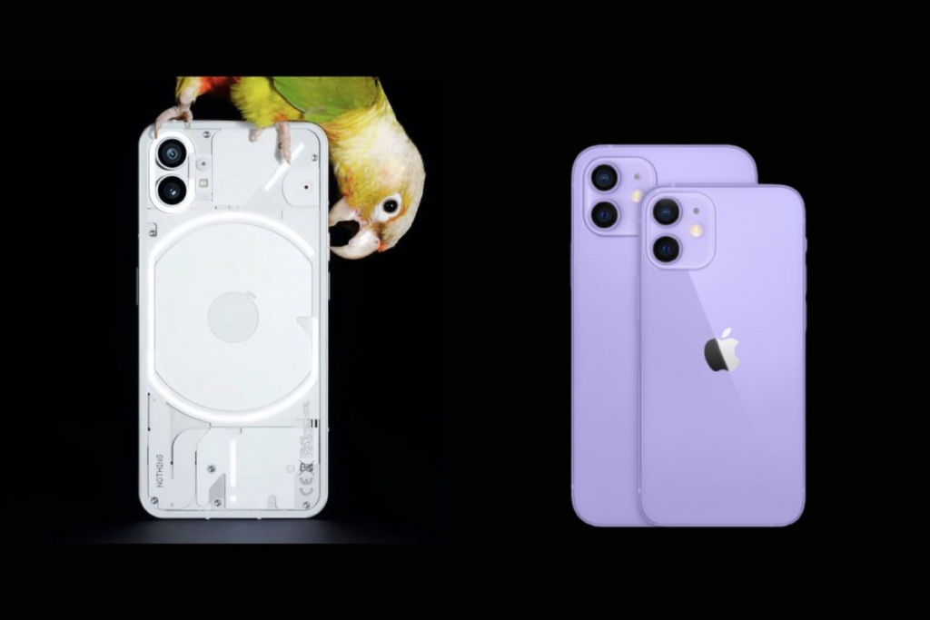 Nothing Phone (1): vs iPhone