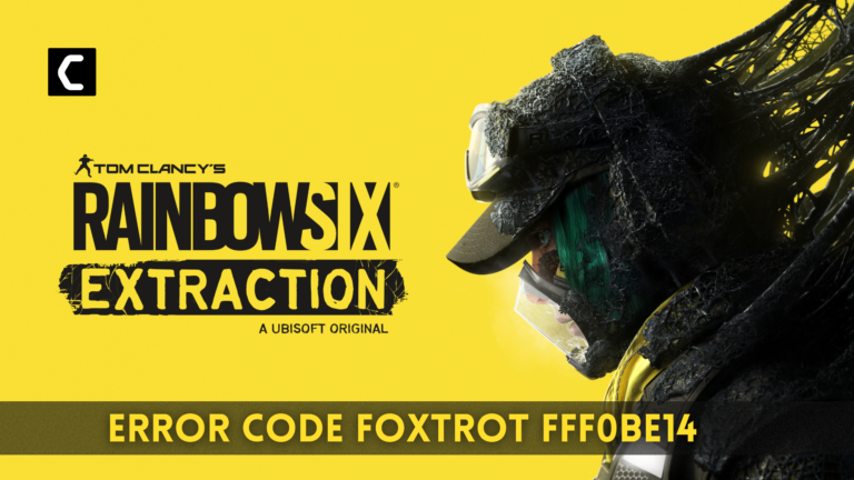 Extraction Error Code Foxtrot fff0be14