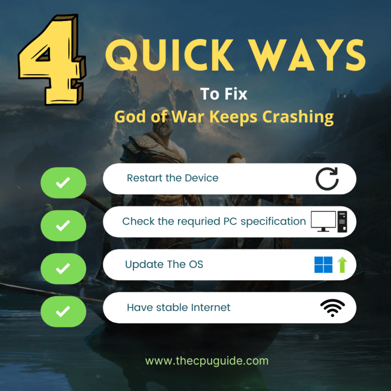 God of War Keeps Crashing on PC? Here’s How to Fix – TCG