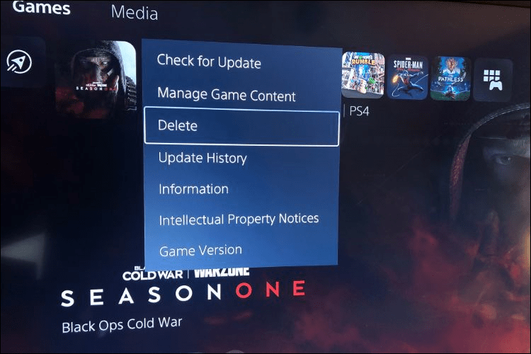 how to update a game on ps5