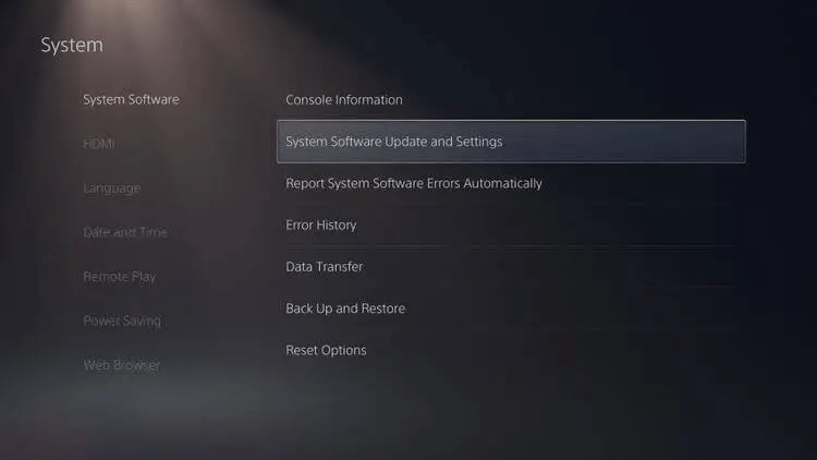 update ps5 to latest os