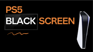ps5 black screen no signa after ps logo