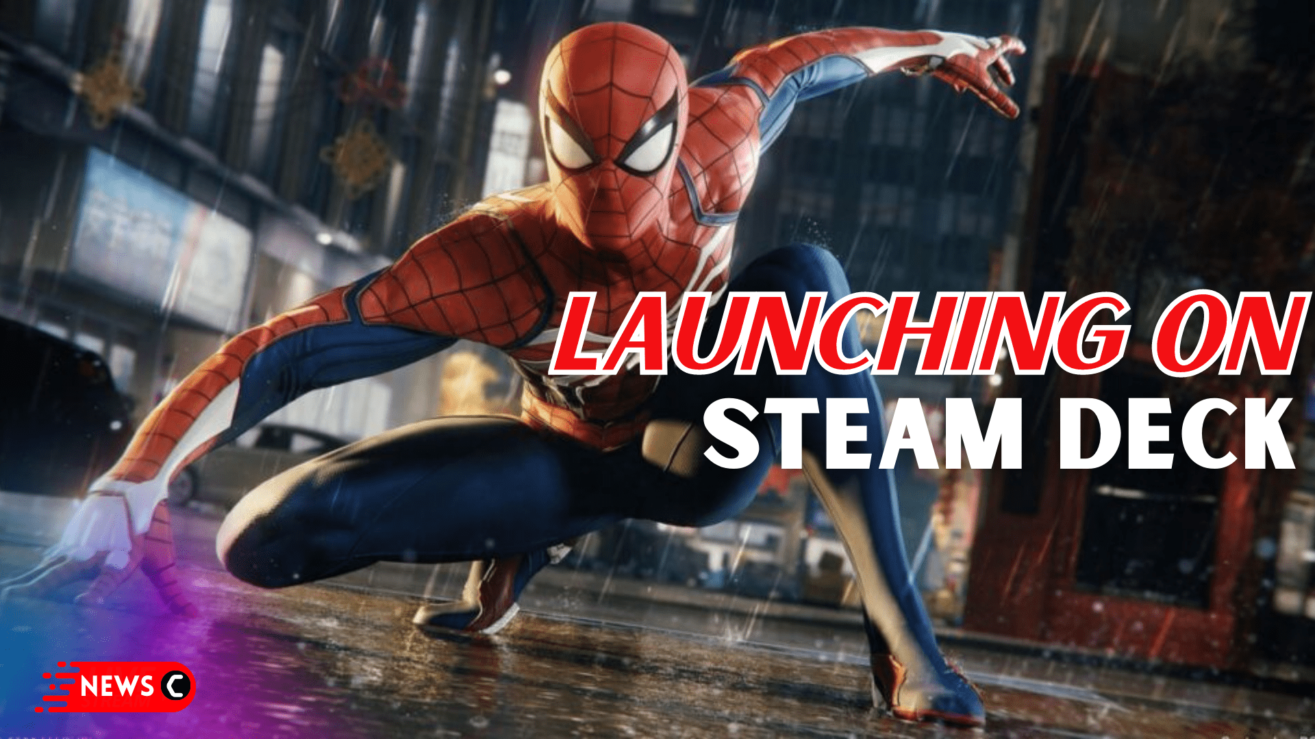 spiderman on steam deck