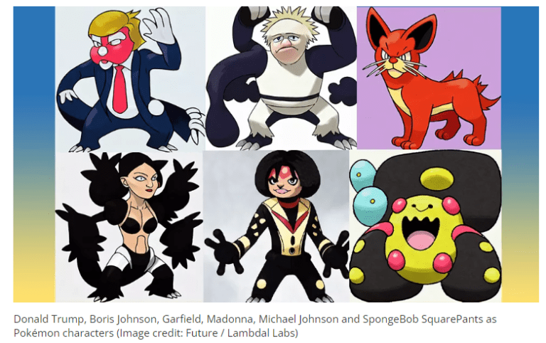 Now turn any one into Pokémon via the latest AI Generator