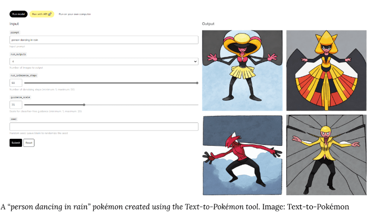 Generate Pokémon From A Text<br>Description With This Incredibly<br>Entertaining AI Art Model
