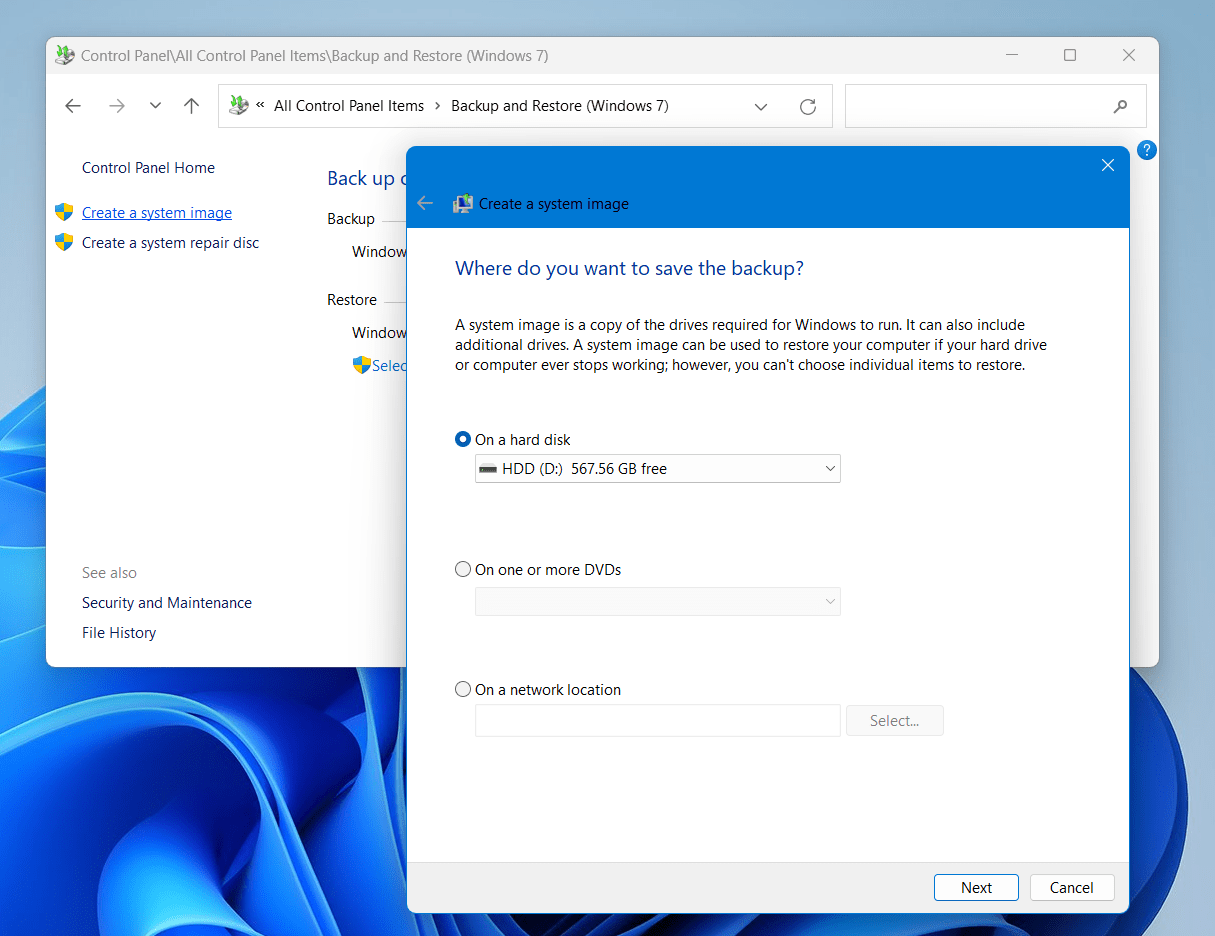 How to Make a Windows 10 or 11 Image Backup?