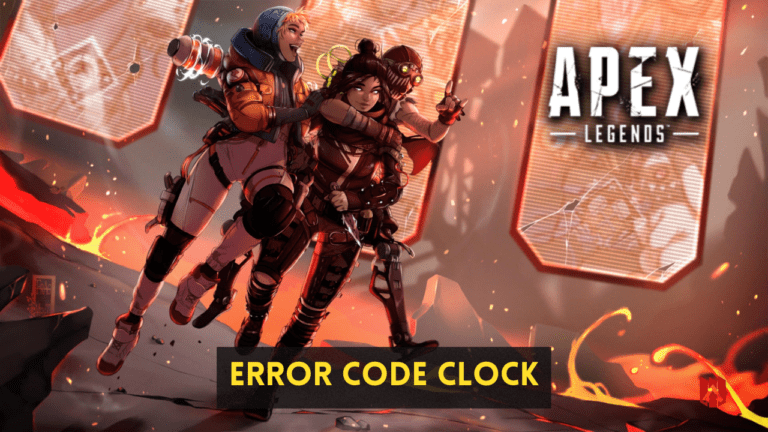 Apex legends error code clock