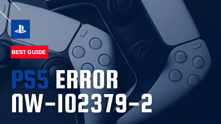 PS5 Error NW-102379-2 Not connecting to the Wi-Fi Network