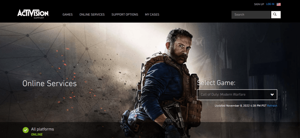 Call of Duty Modern Warfare Unable to Access Online Services?