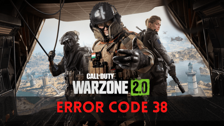 Warzone 2.0 error code 38