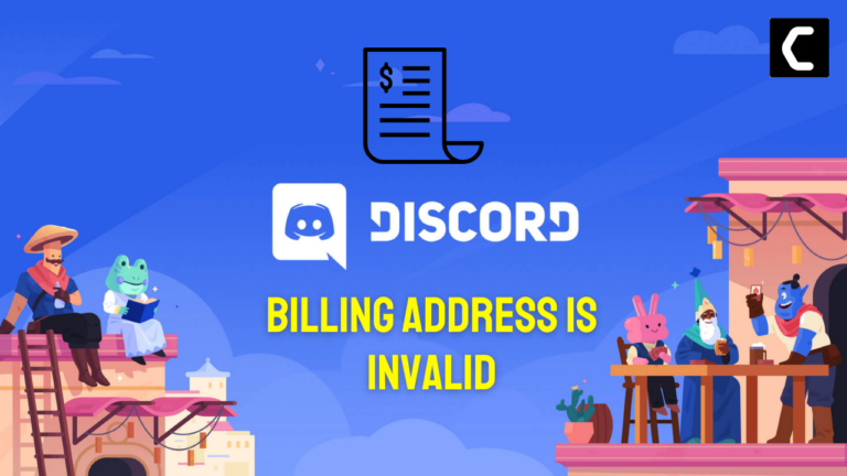 Discord Nitro Billing Address is Invalid