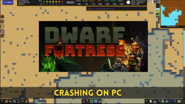 Dwarf fortress crashing on PC
