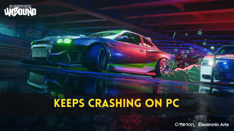 Need For Speed Unbound Crashing on Windows 11/10
