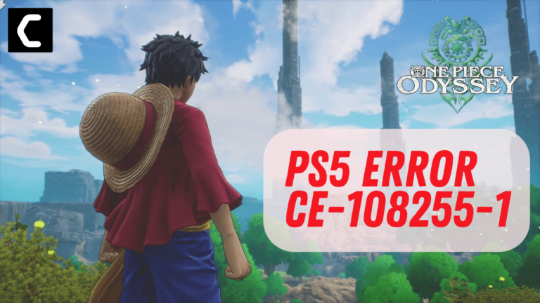 Is One Piece Odyssey Crashing on PS5? Here’s How to Fix CE-108255-1